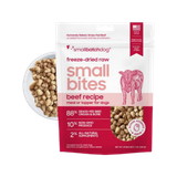 Smallbatch Pet Food Freeze-Dried Beef Small Bites Dog Food 7 oz