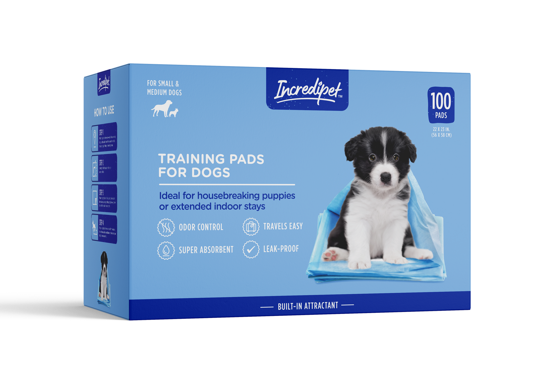 Incredipet Dog Training Pads Feeders Pet Supply