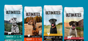 Save $5 on 28-40 lb Bags of Ultimates Dog Food