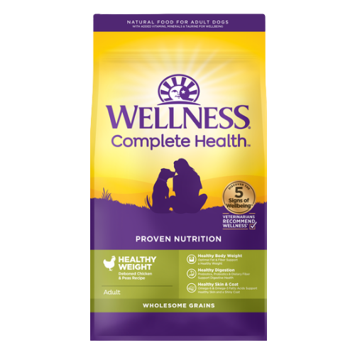 Wellness Complete Health Healthy Weight Deboned Chicken & Peas Recipe Dry Dog Food 24 lb