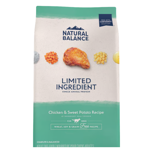 Natural Balance L.I.D. Limited Ingredient Diets Grain Free Chicken & Sweet Potato Formula Adult Dry Dog Food