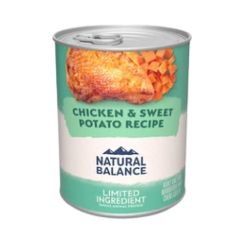 Natural Balance L.I.D. Limited Ingredient Diets Grain Free Chicken & Sweet Potato Formula Canned Dog Food