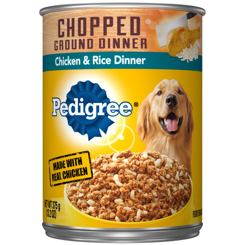 Pedigree Chicken & Rice Canned Dog Food