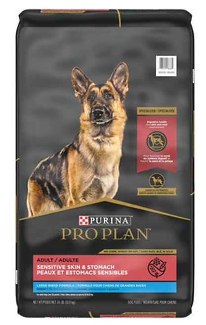 Purina Pro Plan Adult Large Breed Sensitive Skin & Stomach Salmon & Rice Formula Dry Dog Food 34 lb