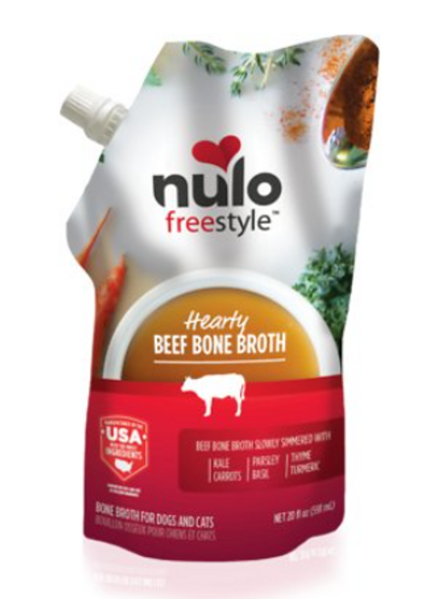 Nulo Freestyle Beef Bone Broth 20 oz