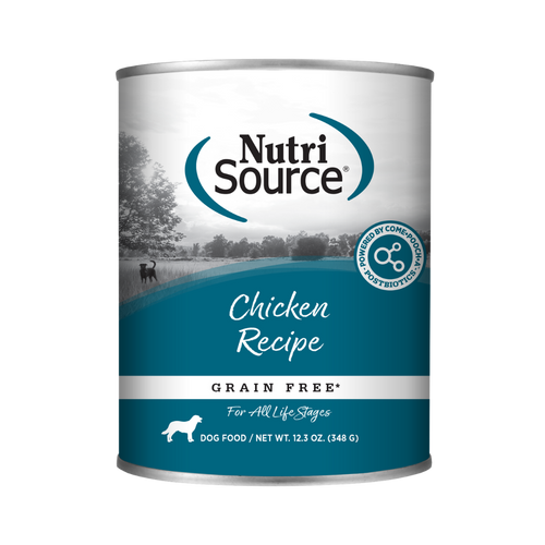 Nutrisource Grain-Free Chicken Formula Canned Dog Food