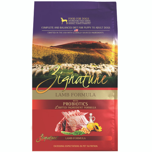Zignature Lamb Limited Ingredient Formula Grain-Free Dry Dog Food
