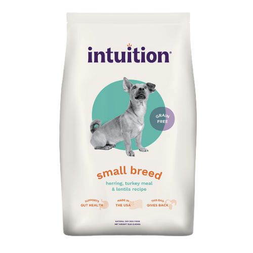 Intuition Small Breed Grain-Free Herring, Turkey Meal & Lentils Recipe Dry Dog Food