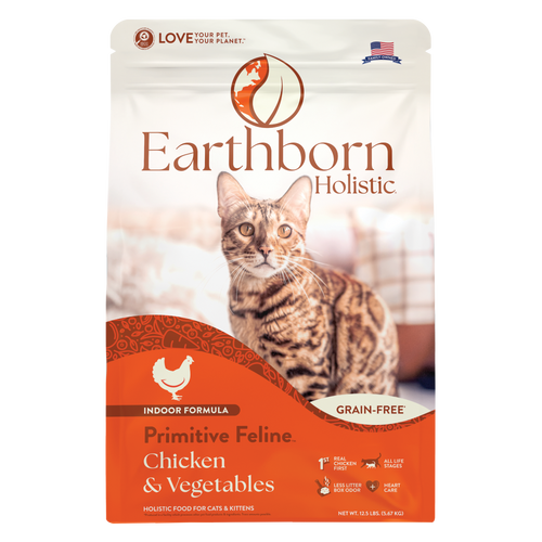 Earthborn Holistic Primitive Feline Grain-Free Natural Dry Cat & Kitten Food