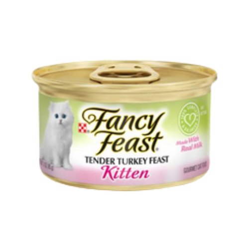 Fancy Feast Kitten Tender Turkey Feast Canned Cat Food