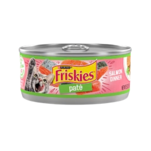 Friskies Salmon Dinner Pate Canned Cat Food