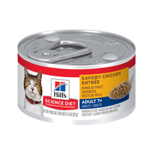 Hill's Science Diet Adult 7+ Savory Chicken Entree Canned Cat Food