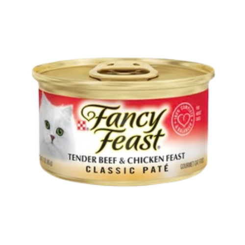 Fancy Feast Classic Pate Tender Beef & Chicken Feast Canned Cat Food