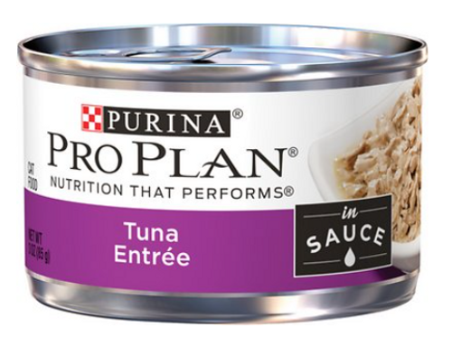 Purina Pro Plan Savor Adult Tuna Entree In Sauce Canned Cat Food