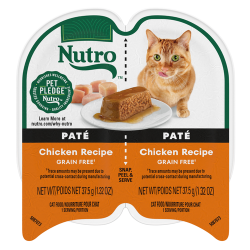 Nutro Perfect Portions Real Chicken Pate Grain-Free Wet Cat Food