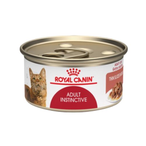 Royal Canin Feline Health Nutrition Adult Instinctive Thin Slices In Gravy Canned Cat Food