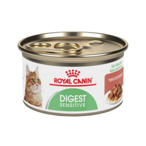 Royal Canin Feline Care Nutrition Digest Sensitive Thin Slices In Gravy Canned Cat Food