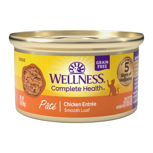 Wellness Complete Health Natural Chicken Pate Grain-Free Canned Cat Food