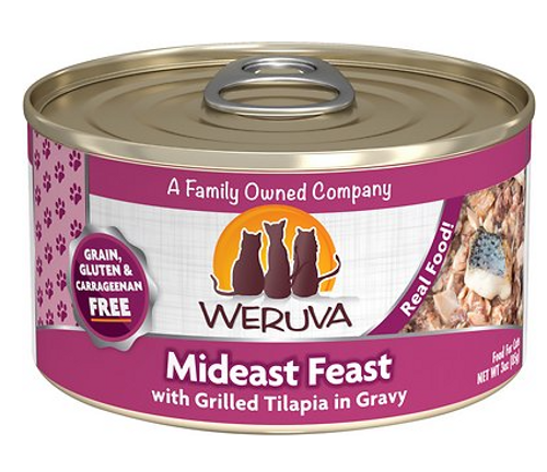 Weruva Mideast Feast With Grilled Tilapia Grain-Free Canned Cat Food