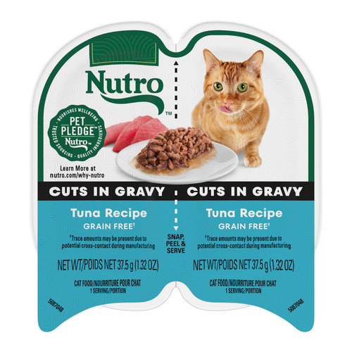 Nutro Perfect Portions Tuna Cuts in Gravy Grain-Free Wet Cat Food