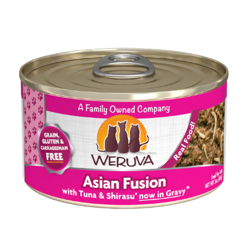 Weruva Asian Fusion With Tuna & Shirasu In Gravy Grain-Free Canned Cat Food
