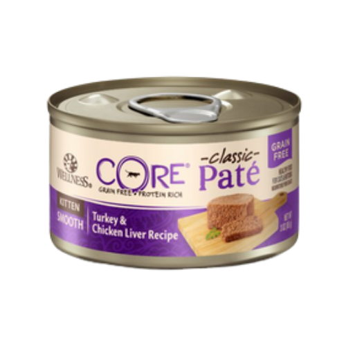 Wellness Core Kitten Natural Turkey & Chicken Liver Pate Canned Cat Food