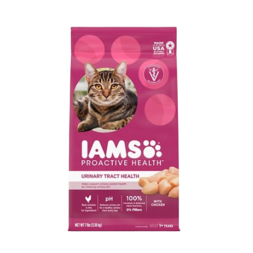 Iams Proactive Health Urinary Tract Health With Chicken Adult Dry Cat Food 7 lb