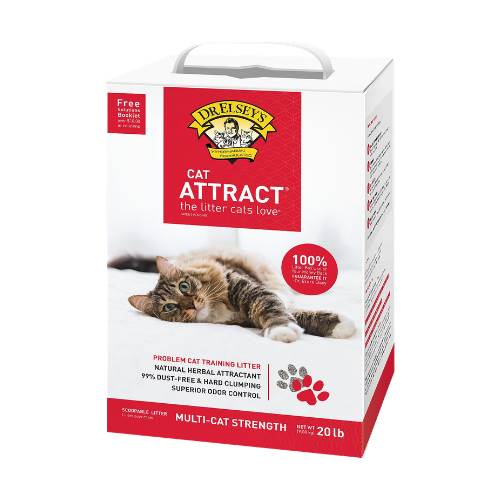 Dr Elsey's Precious Cat Attract Unscented Clumping Clay Cat Litter