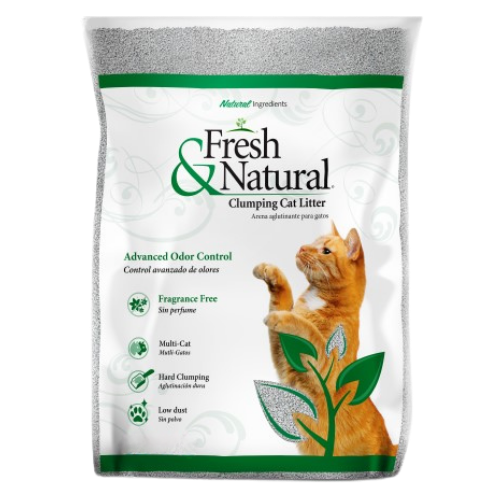 Fresh & Natural Unscented Clumping Cat Litter