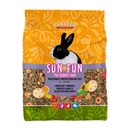 Sunseed Sun-Fun Adult Rabbit Food 3.5 lb