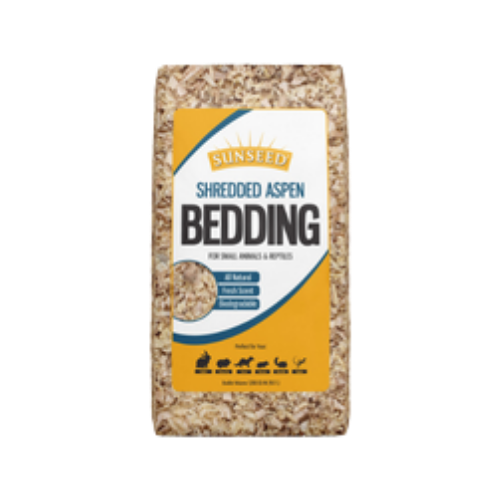 Sunseed Shredded Aspen Bedding for Small Animals & Reptiles 1200 cu in