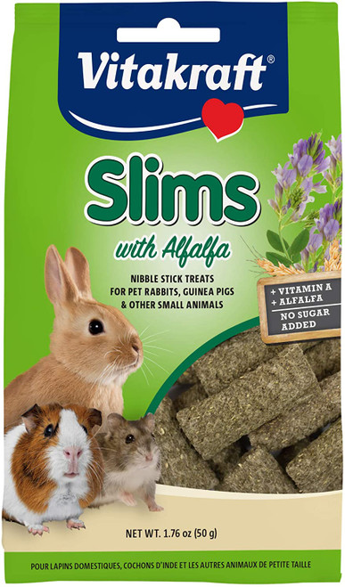 Vitakraft Slims Alfalfa Flavor Rabbit Treats 1.76 oz
