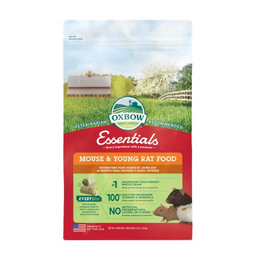 Oxbow Essentials Mouse & Young Rat Food 2.5 lb