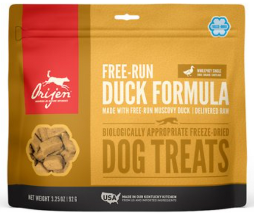 Orijen Biologically Appropriate Muscovy Duck Freeze-Dried Dog Treats