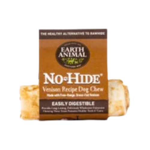 Earth Animal 4 in No-Hide Vension Chew For Dogs