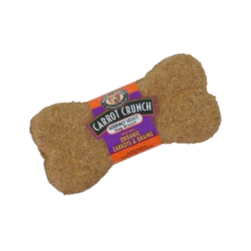 Nature's Animals Gourmet Select Organic Carrot Crunch Dog Biscuit 4 in