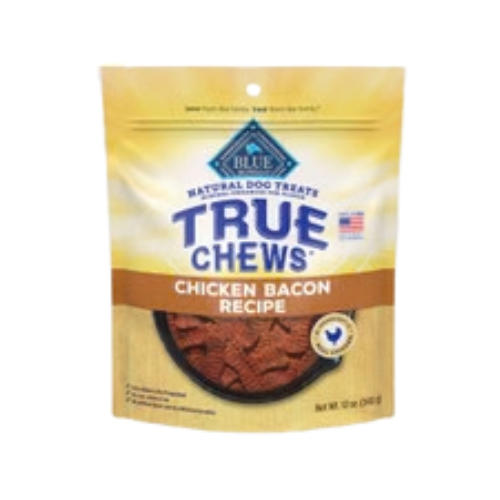True Chews Premium Jerky Cut Strips Chicken Bacon Recipe Dog Treats 12 oz