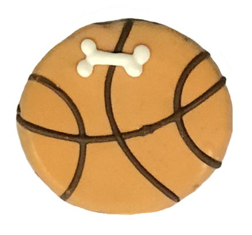 Pawsitively Gourmet Basketball Dog Cookie 