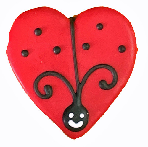 Pawsitively Gourmet Spring Lady Bug Dog Cookie 