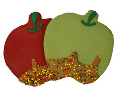 Pawsitively Gourmet Fall Caramel Apple Dog Cookie 