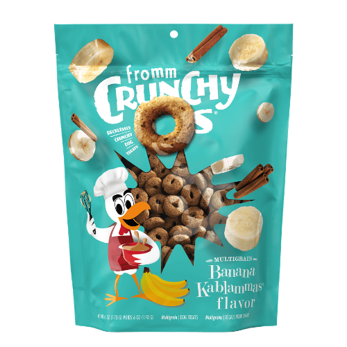 Fromm Crunchy Os Banana Kablammas Dog Treats 6 oz