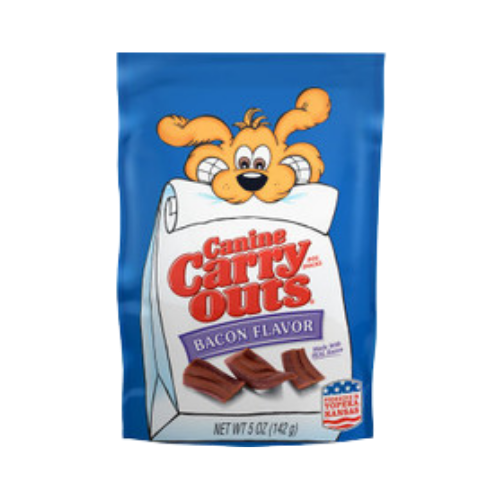 Canine Carry Outs Bacon Flavor Dog Treats 5 oz