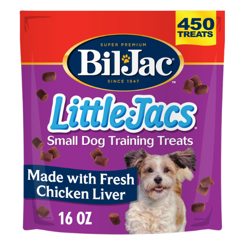 Bil Jac Little Jacs Small Dog Fresh Chicken Liver Treats 16 oz
