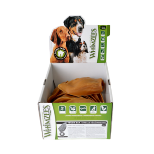 Whimzees Veggie Ear Dental Dog Treat