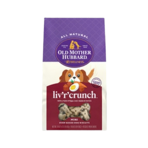 Old Mother Hubbard Liv'R'Crunch Mini Dog Biscuits 20 oz