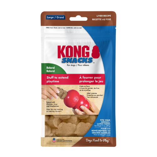 Kong Snacks Large Liver Flavor Dog Treats 11 oz