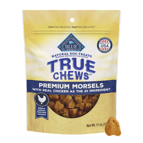 True Chews Premium Morsels Made With Real Chicken Dog Treats 11 oz