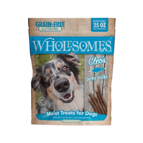Wholesomes Cleo's Jerky Sticks Dog Treats 25 oz