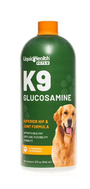 Liquid Health Pets Original K9 Glucosamine Dog Supplement 32 oz