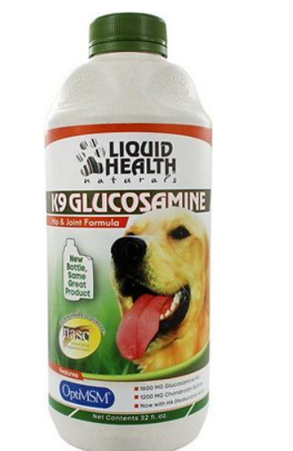 Liquid Health Pets Original K9 Glucosamine Dog Supplement 32 oz